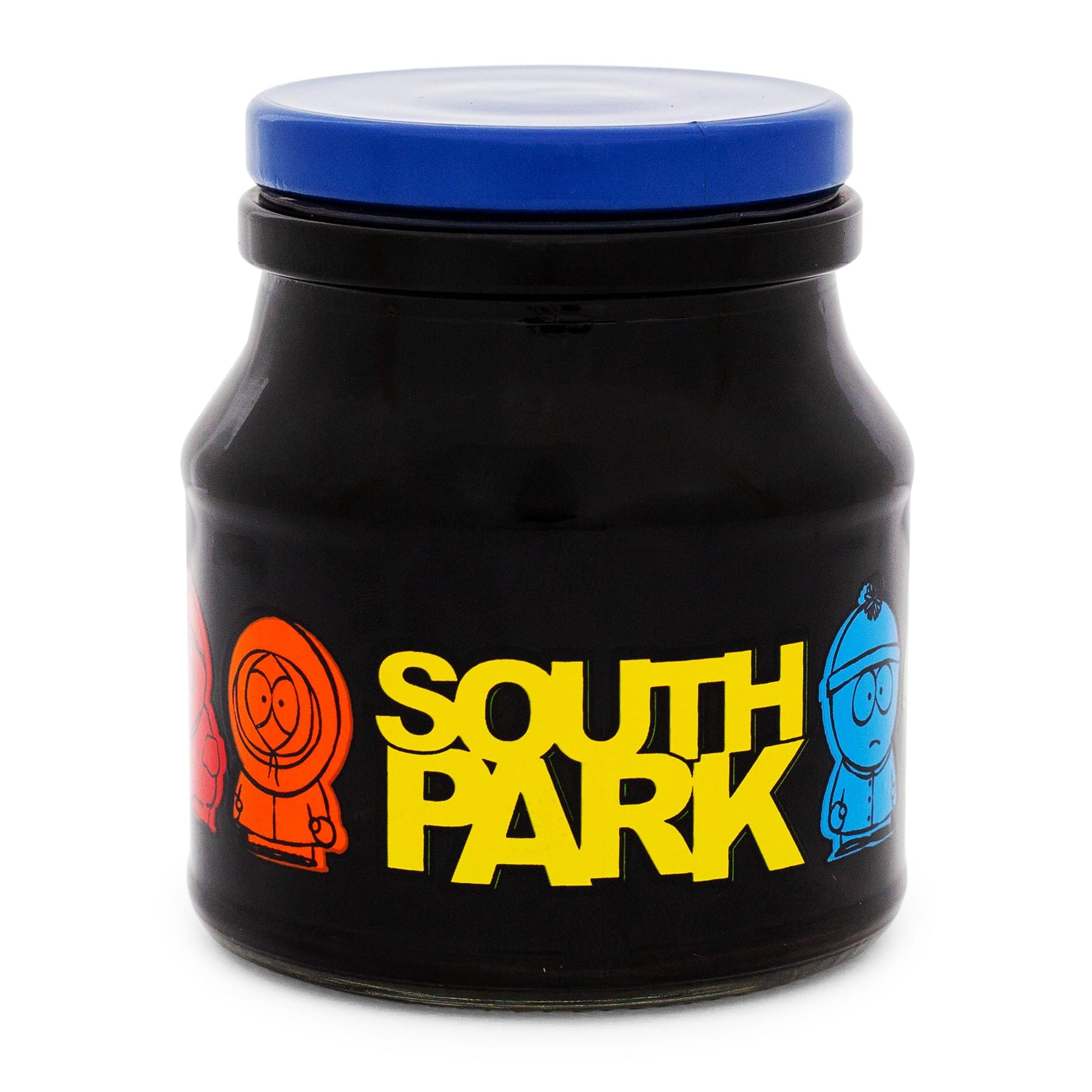 South Park Characters Glass Storage Jar With Lid | Holds 5 Ounces