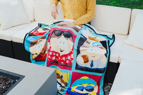 South Park Eric Cartman Raschel Throw Blanket | 45 x 60 Inches