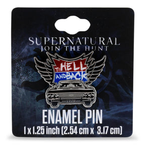 Supernatural "To Hell and Back" Enamel Pin