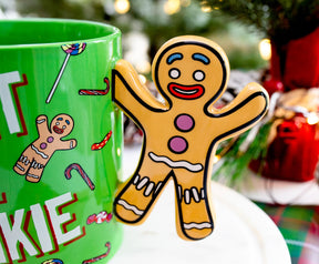Shrek Gingerbread Man "Avast Ye Cookie" Ceramic Mug With Sculpted Handle