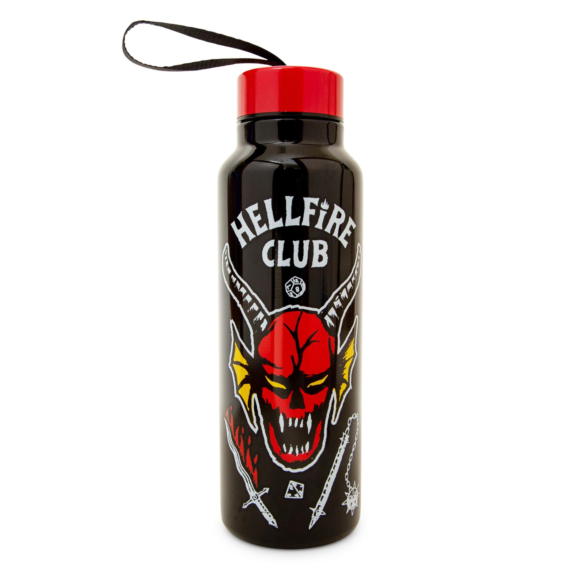 Stranger Things Hellfire Club Stainless Steel Water Bottle | Holds 27 Ounces
