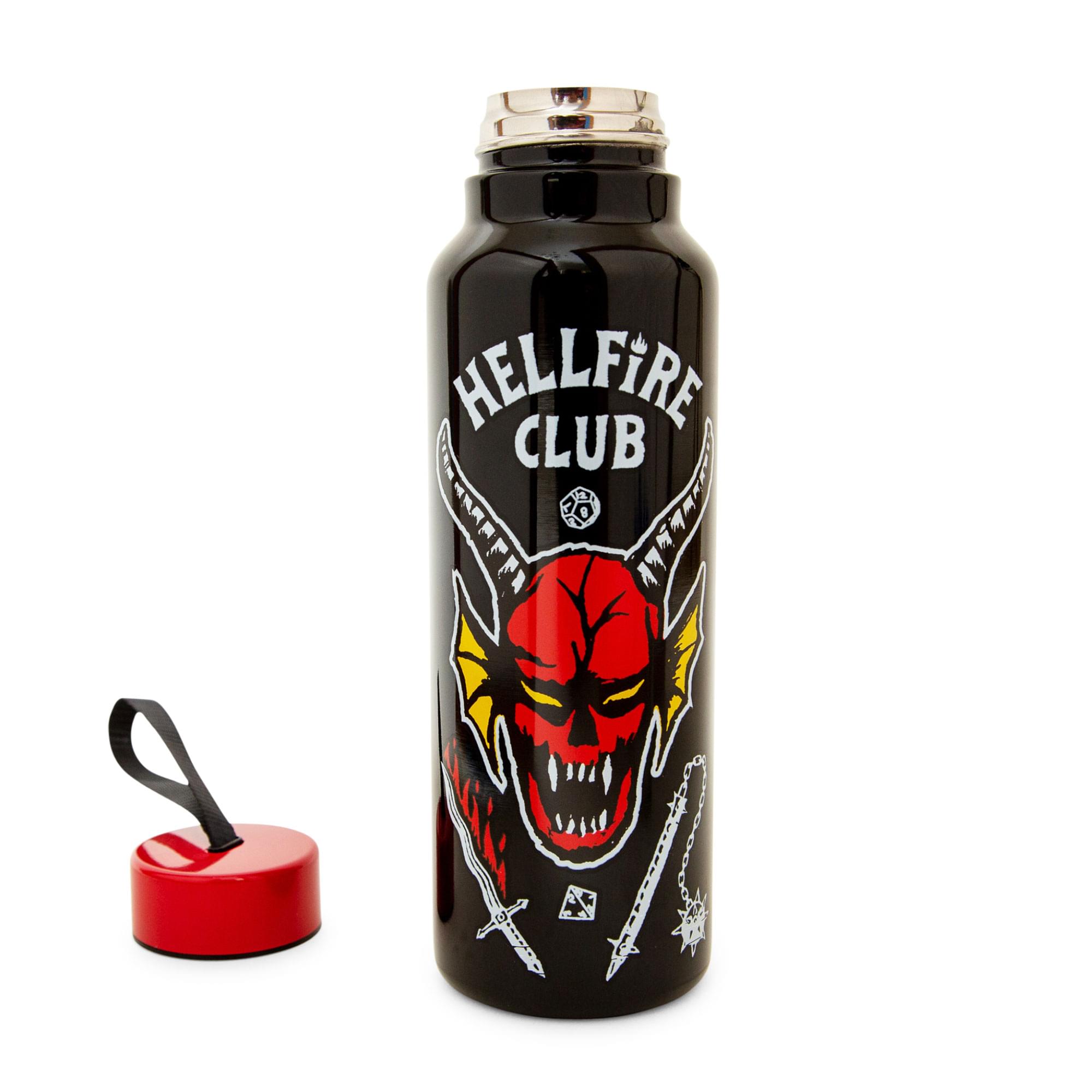 Stranger Things Hellfire Club Stainless Steel Water Bottle | Holds 27 Ounces