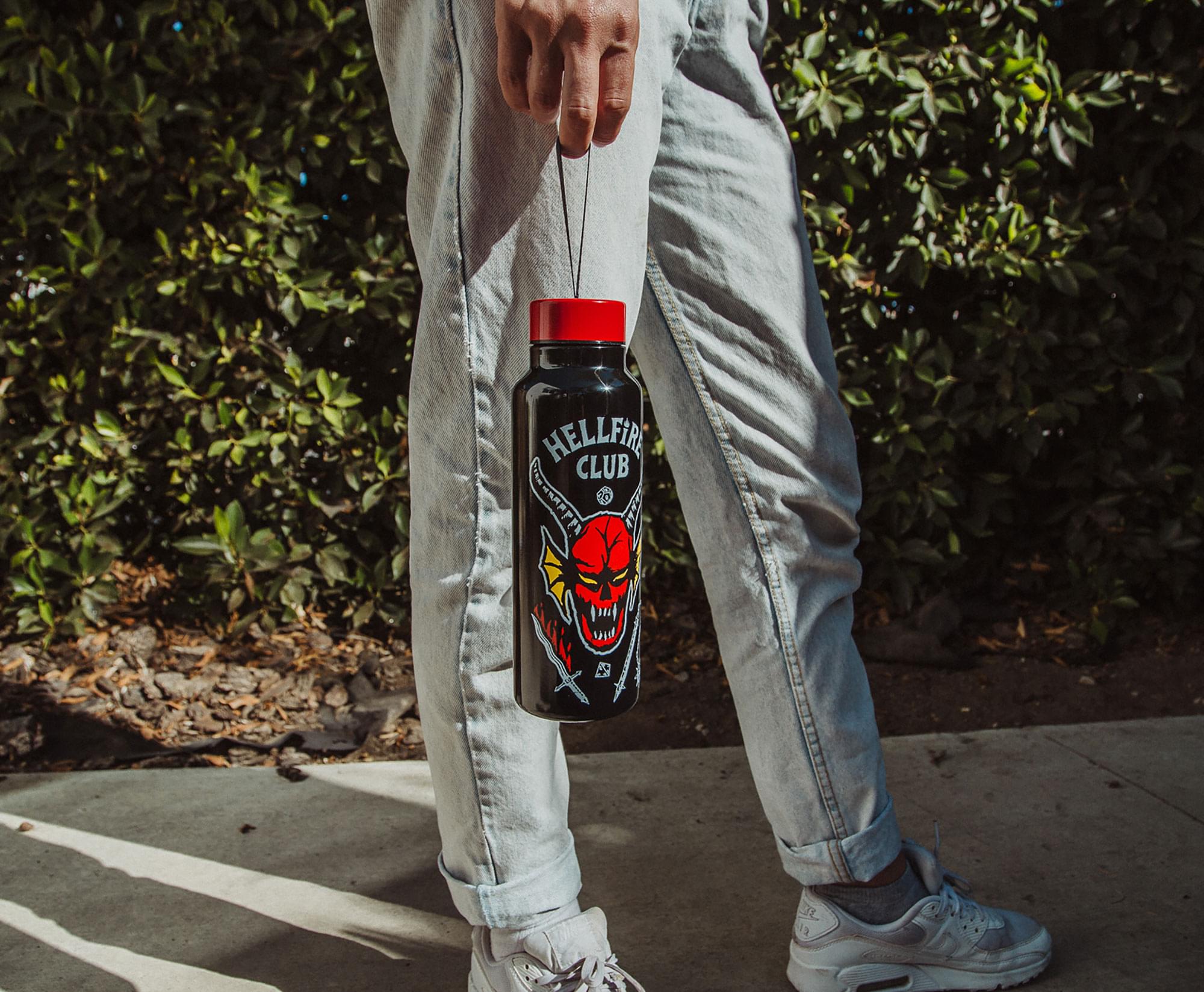 Stranger Things Hellfire Club Stainless Steel Water Bottle | Holds 27 Ounces
