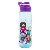 Steven Universe Characters Water Bottle With Screw-Top Lid | Holds 28 Ounces