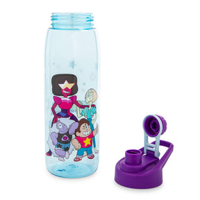 Steven Universe Characters Water Bottle With Screw-Top Lid | Holds 28 Ounces