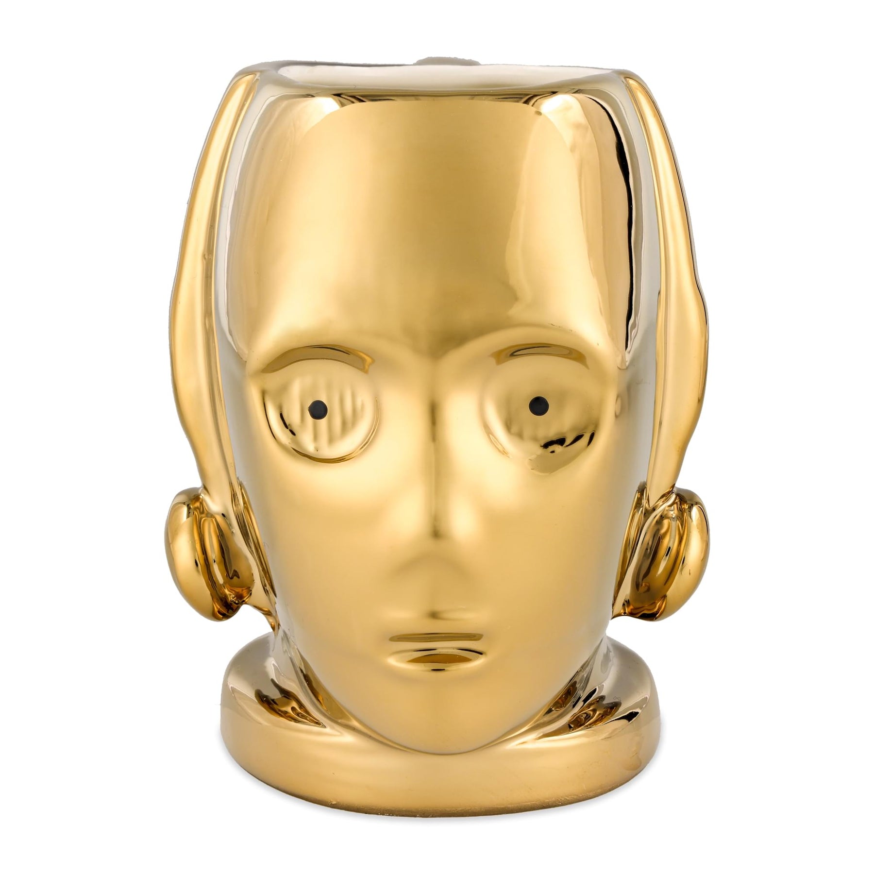 Star Wars C-3P0 Electroplated Sculpted Ceramic Mug | Holds 20 Ounces