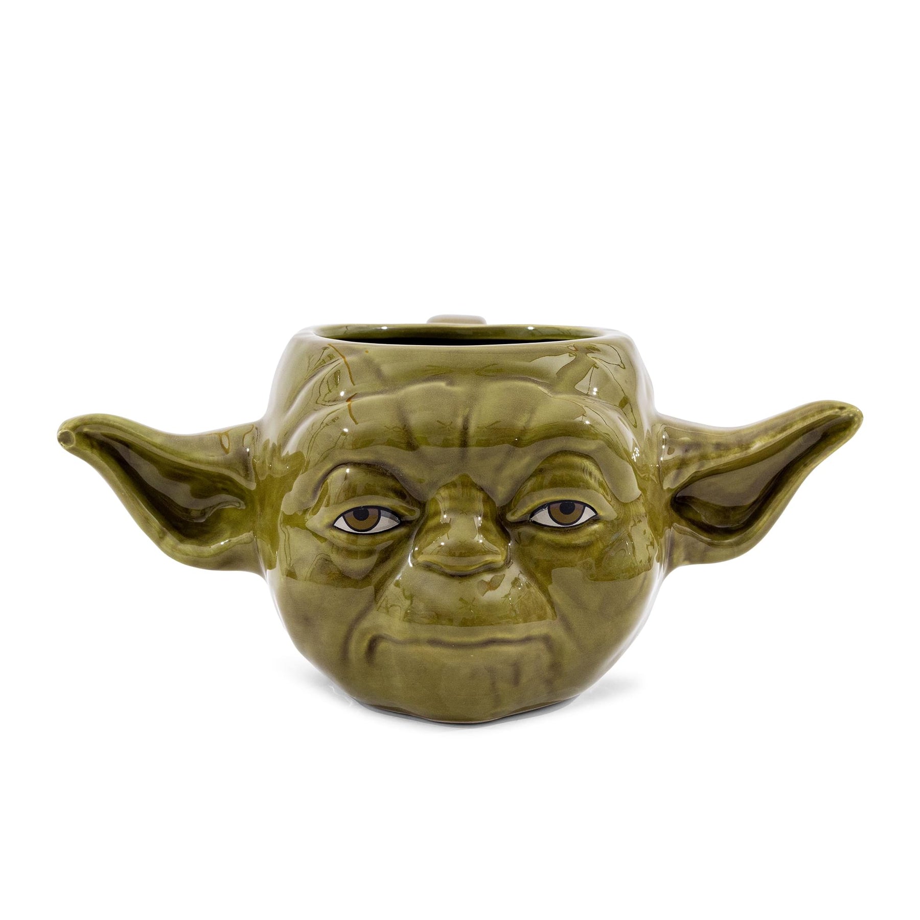 Star Wars Yoda Sculpted Ceramic Mug | Holds 24 Ounces