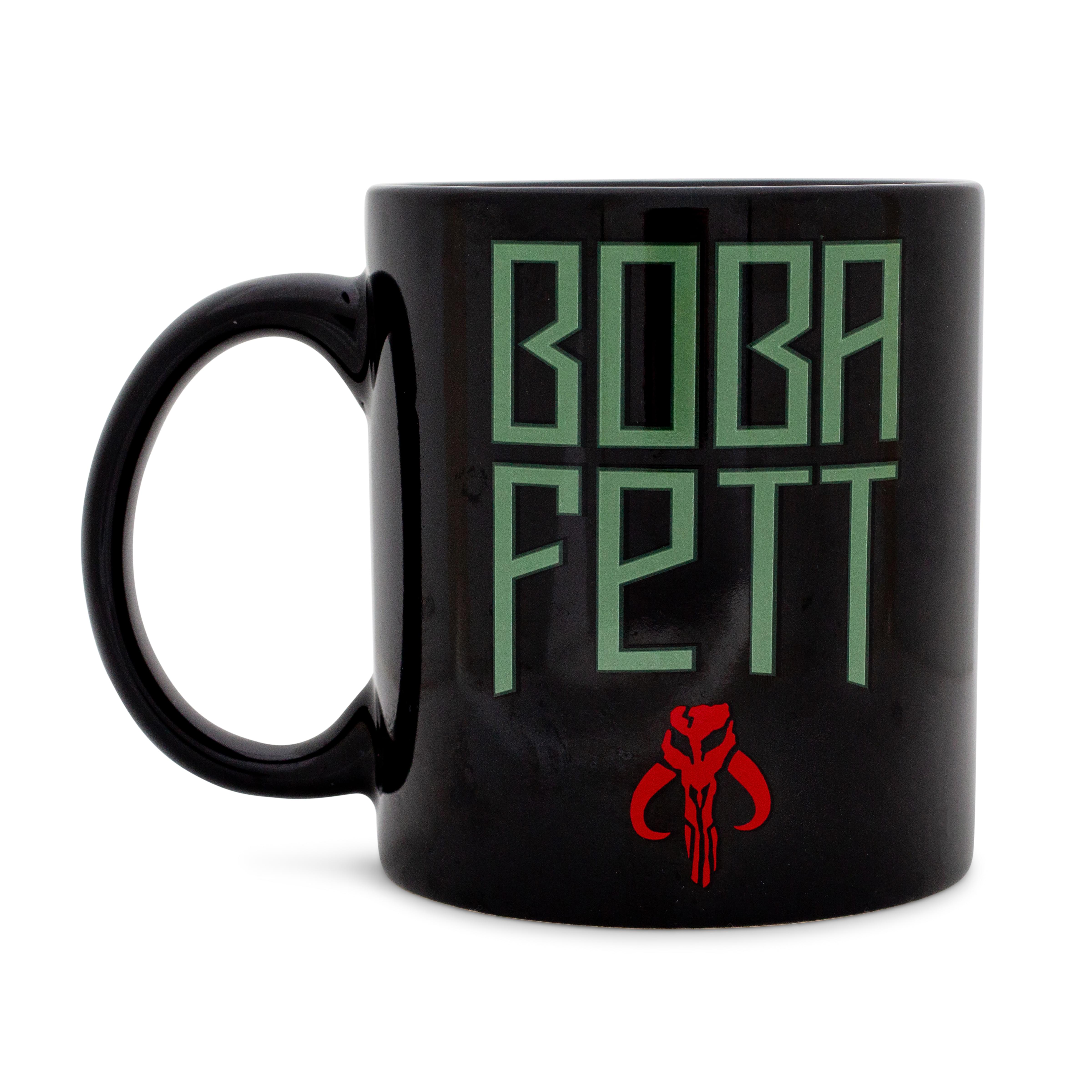 Star Wars: The Mandalorian Boba Fett Ceramic Mug | Holds 20 Ounces