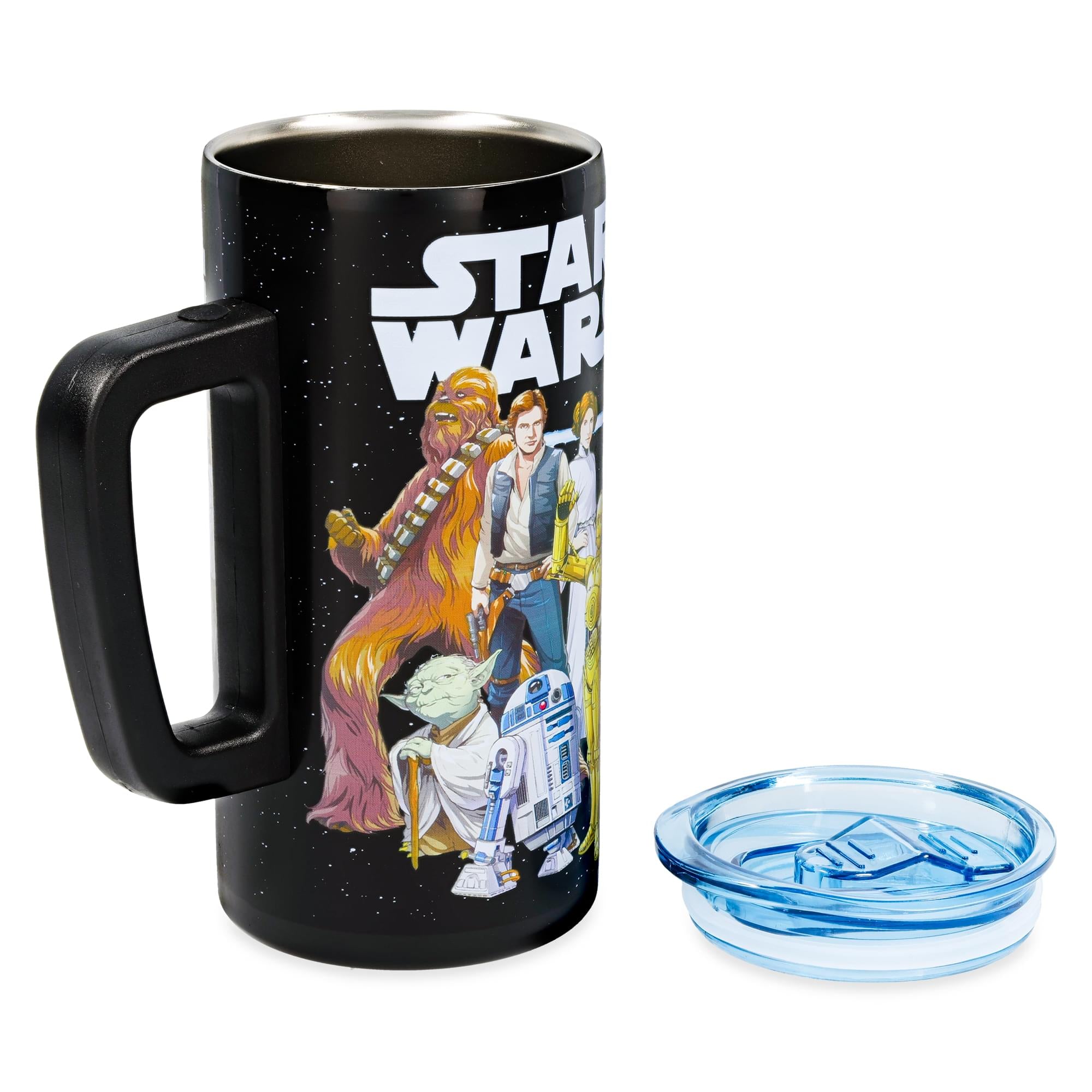 Star Wars Original Trilogy 15-Ounce Stainless Steel Tumbler With Handle