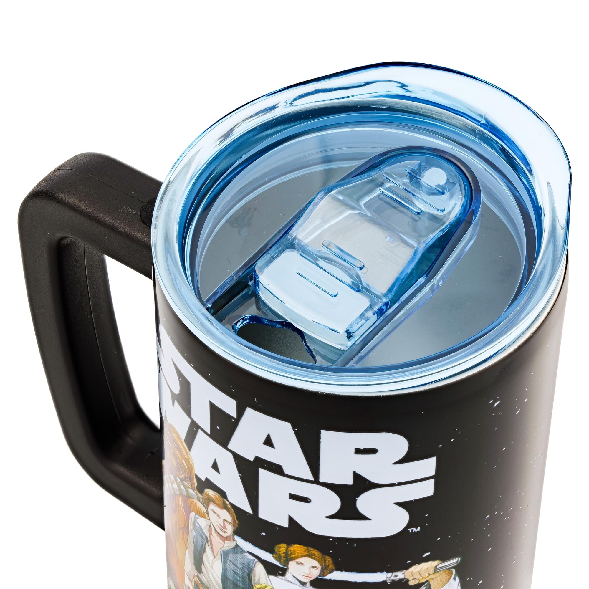 Star Wars Original Trilogy 15-Ounce Stainless Steel Tumbler With Handle