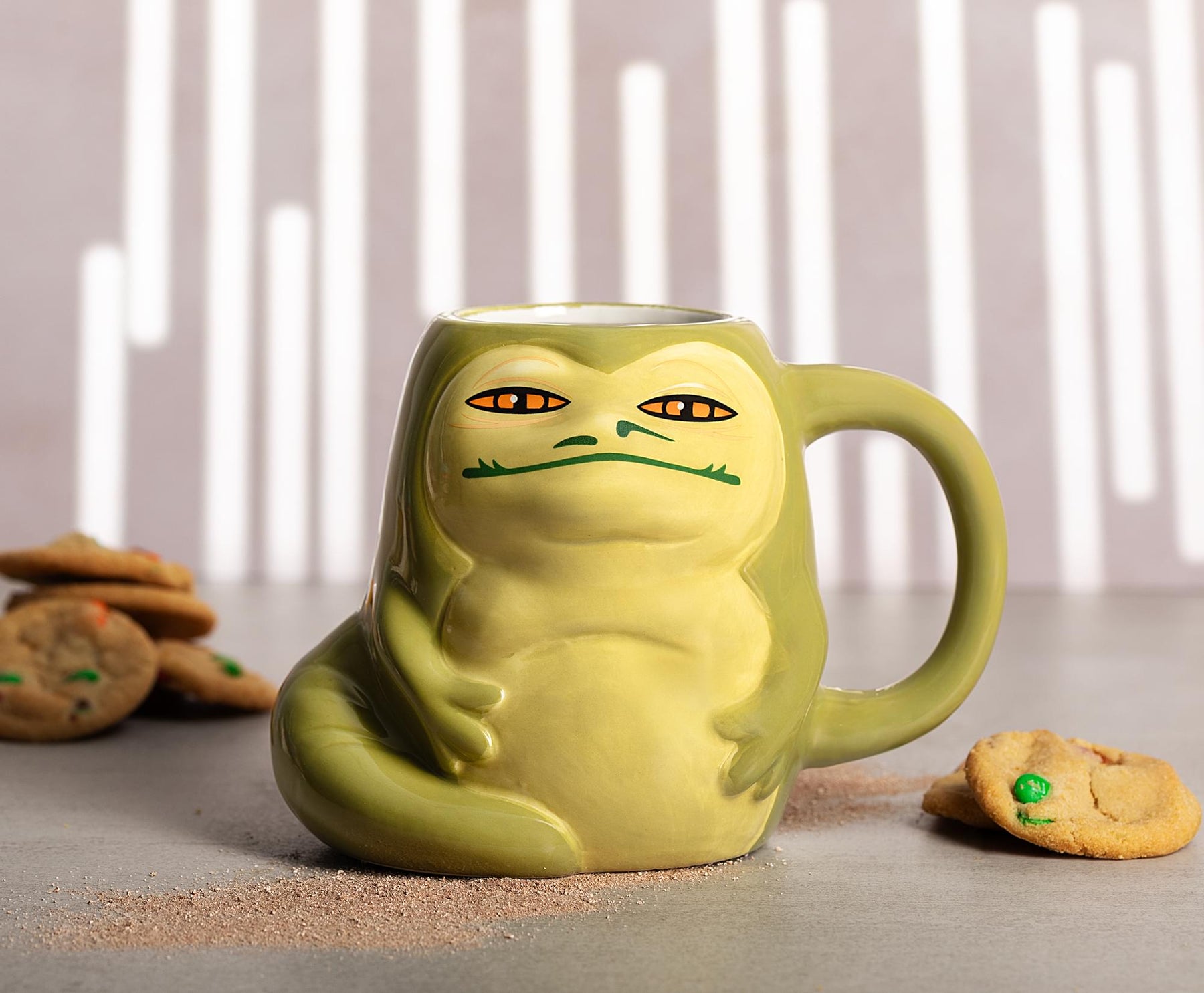 Star Wars Jabba The Hutt 3D Sculpted Ceramic Mug | Holds 20 Ounces