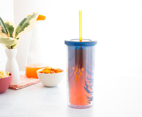 Star Wars Ahsoka Tano Carnival Cup With Lid and Straw | Holds 20 Ounces