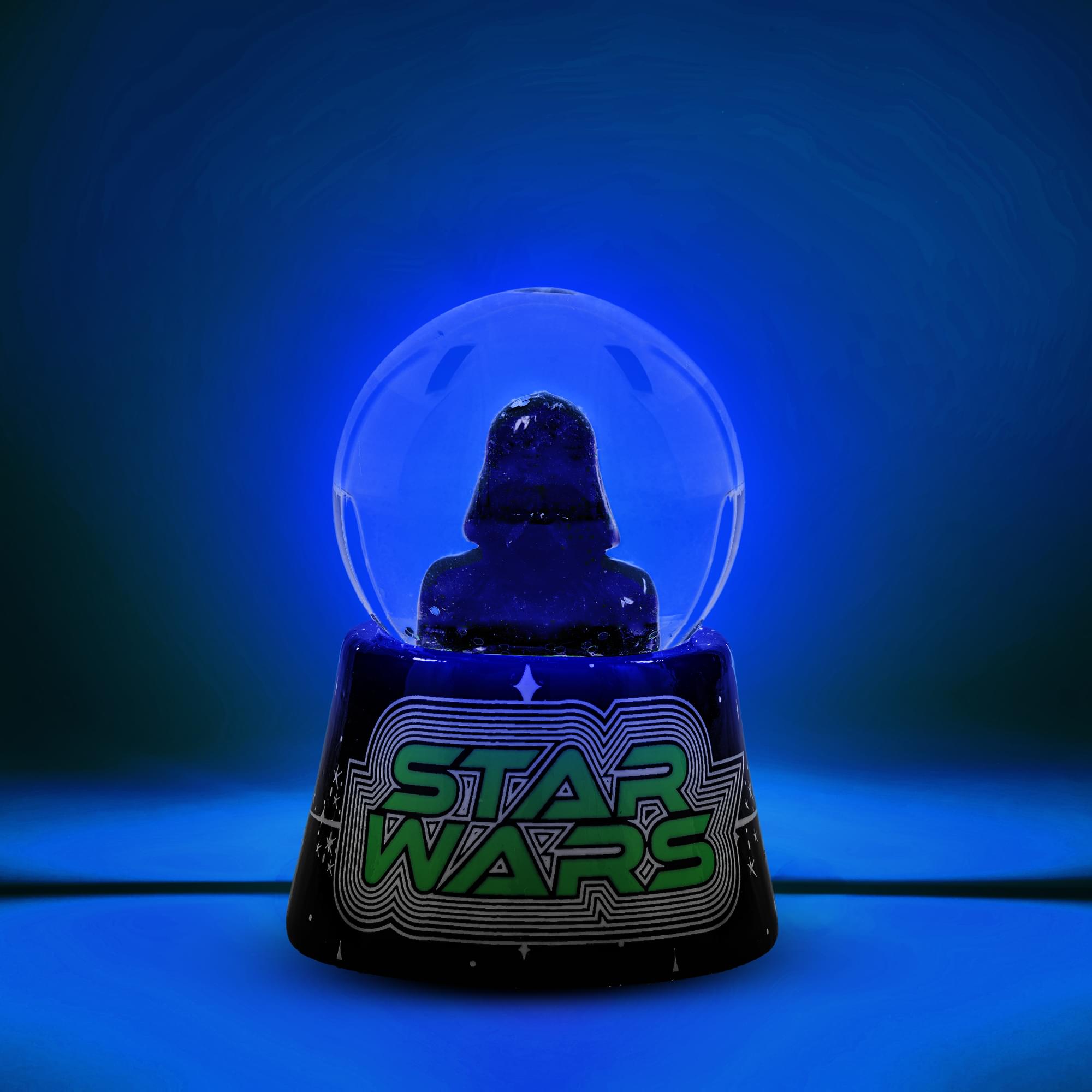Star Wars Darth Vader 3-Inch Mini Light-Up Snow Globe
