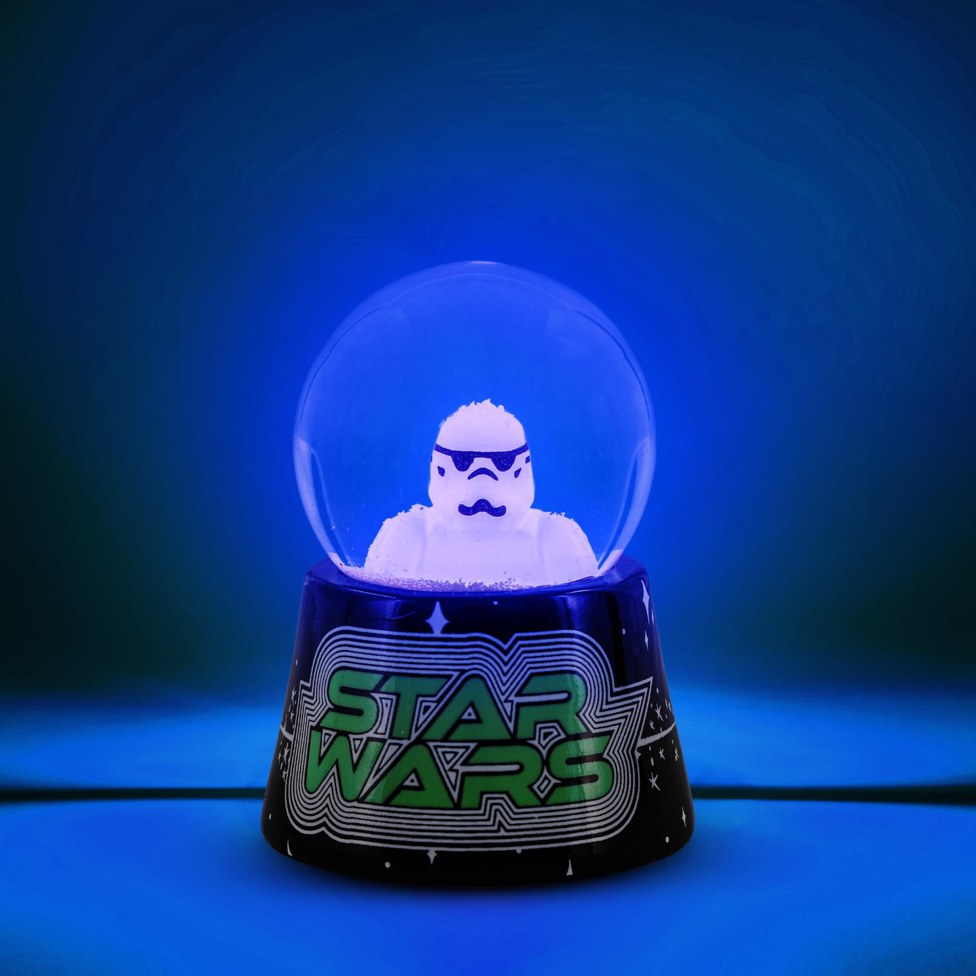 Star Wars Stormtrooper 3-Inch Mini Light-Up Snow Globe