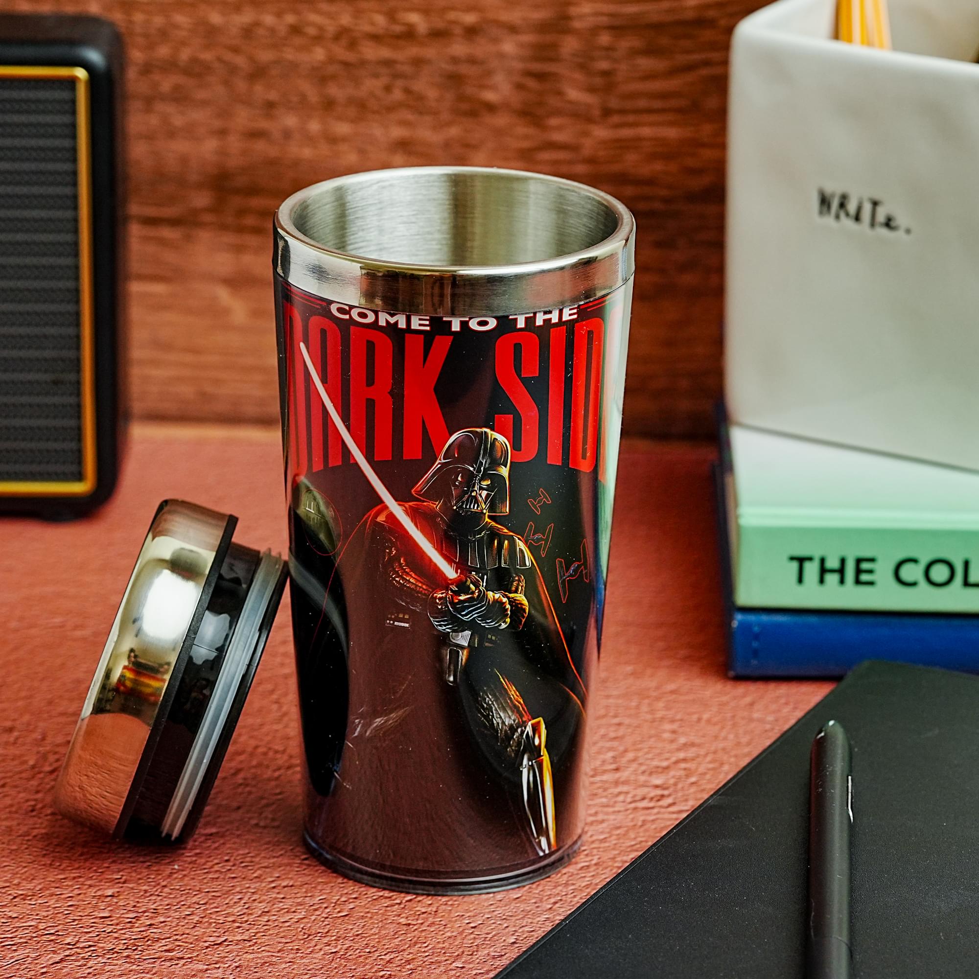 Star Wars Darth Vader "Come to the Dark Side" 16oz Steel Travel Mug