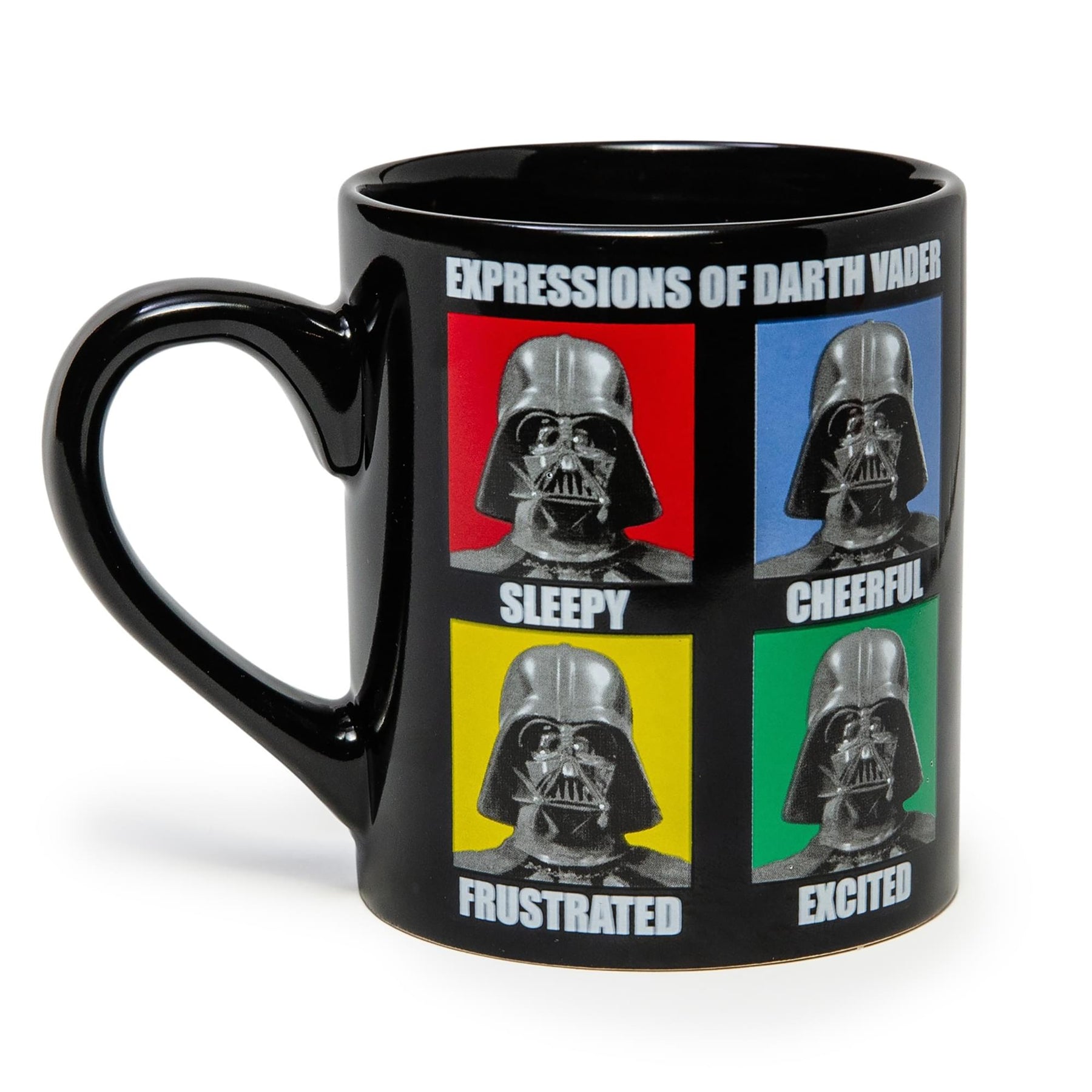 Star Wars Darth Vader Expressions Ceramic Mug | Holds 14 Ounces
