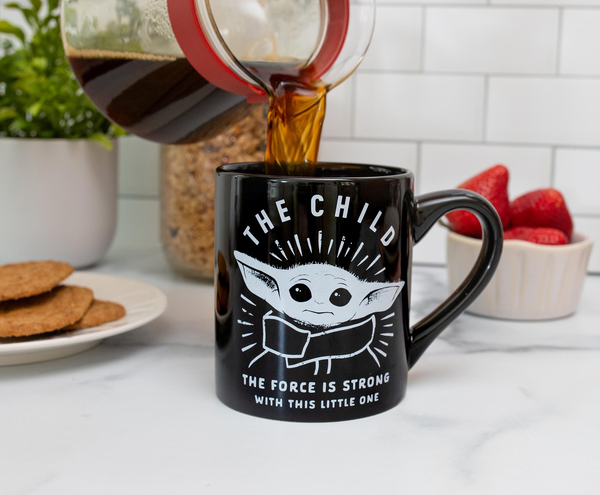 Star Wars: The Mandalorian The Child Ceramic Mug | Holds 14 Ounces