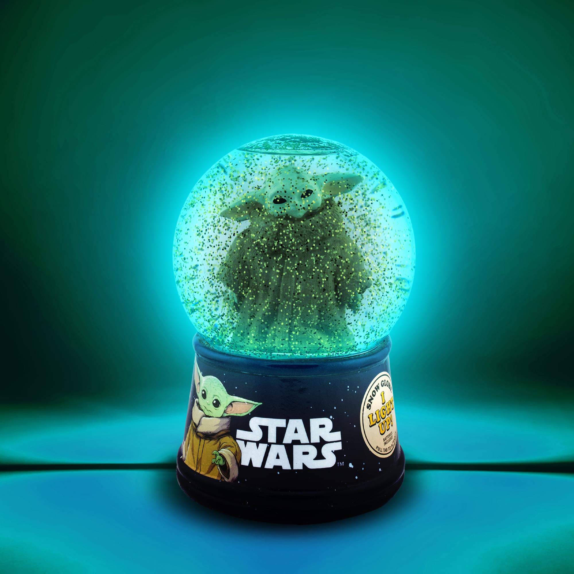 Star Wars: The Mandalorian Grogu The Child Light-Up Snow Globe | 6 Inches Tall