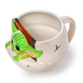 Star Wars: The Mandalorian The Child Sculpted Ceramic Mug | Holds 20 Ounces
