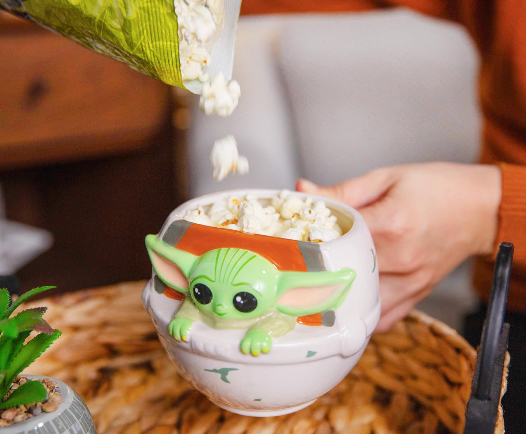 Star Wars: The Mandalorian The Child Sculpted Ceramic Mug | Holds 20 Ounces