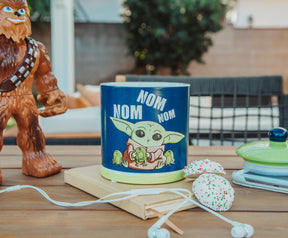 Star Wars: The Mandalorian Grogu "Nom Nom Nom" Frogs Ceramic Cookie Jar