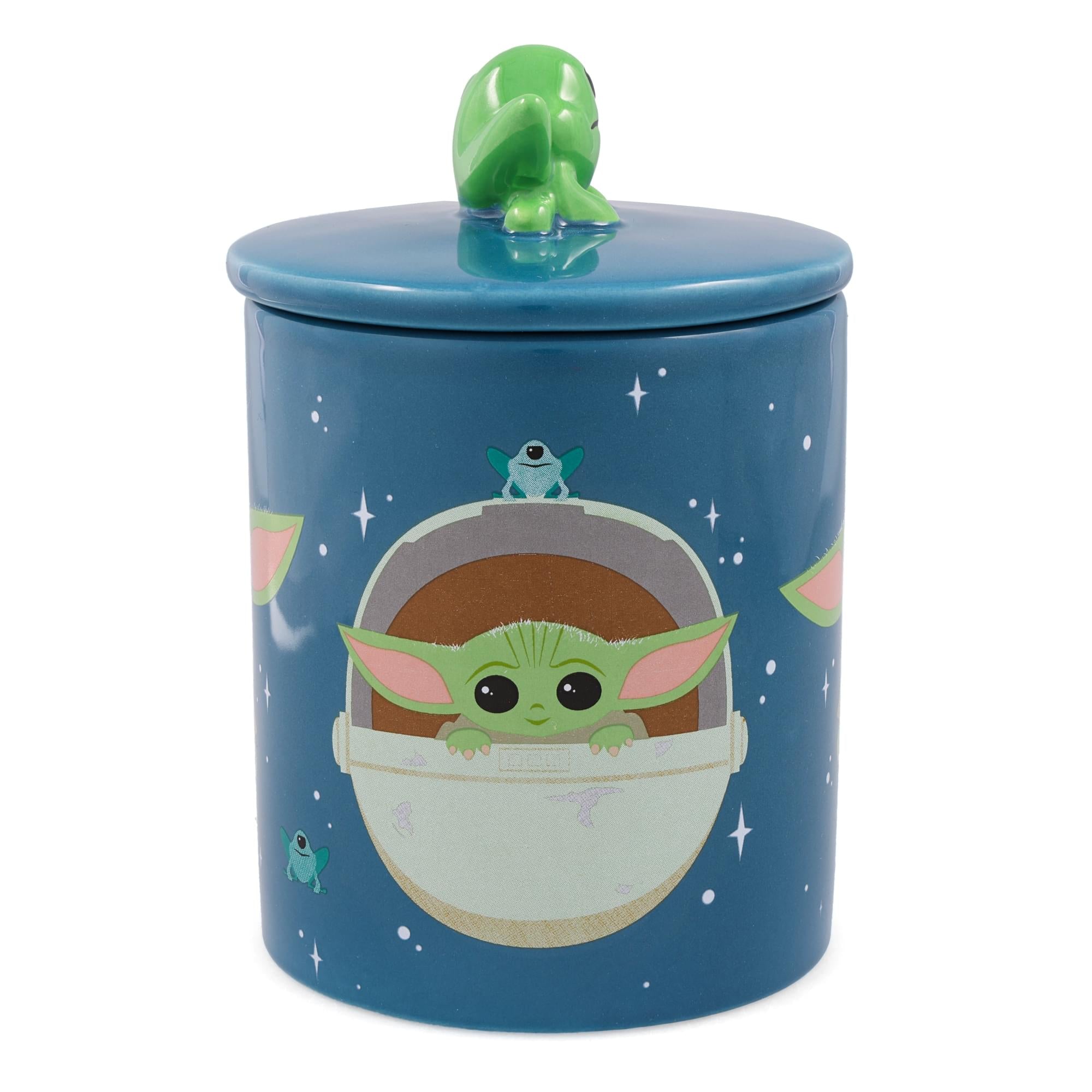Star Wars: The Mandalorian Grogu Mug With Space Frog Lid | Holds 18 Ounces