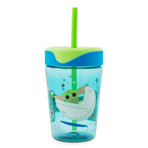 Star Wars: The Mandalorian Grogu Kids Spill-Proof Tumbler With Straw | 18 Ounces