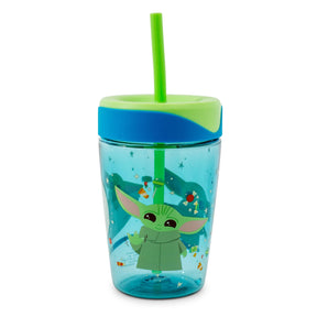 Star Wars: The Mandalorian Grogu Kids Spill-Proof Tumbler With Straw | 18 Ounces