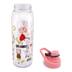 Spy x Family Anya Icons Water Bottle With Screw-Top Lid | Holds 28 Ounces