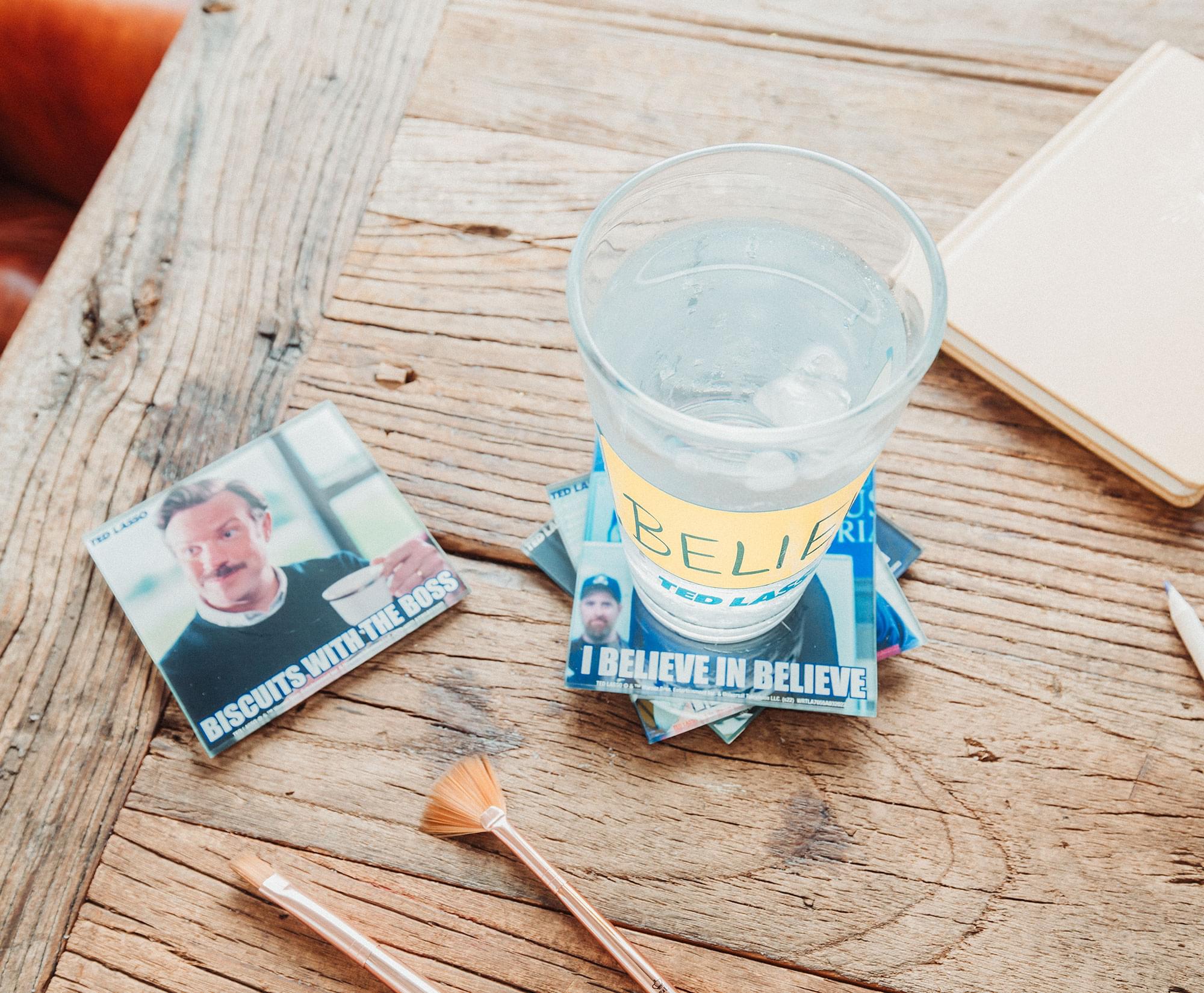 Ted Lasso "Believe" Pint Glass | Holds 16 Ounces