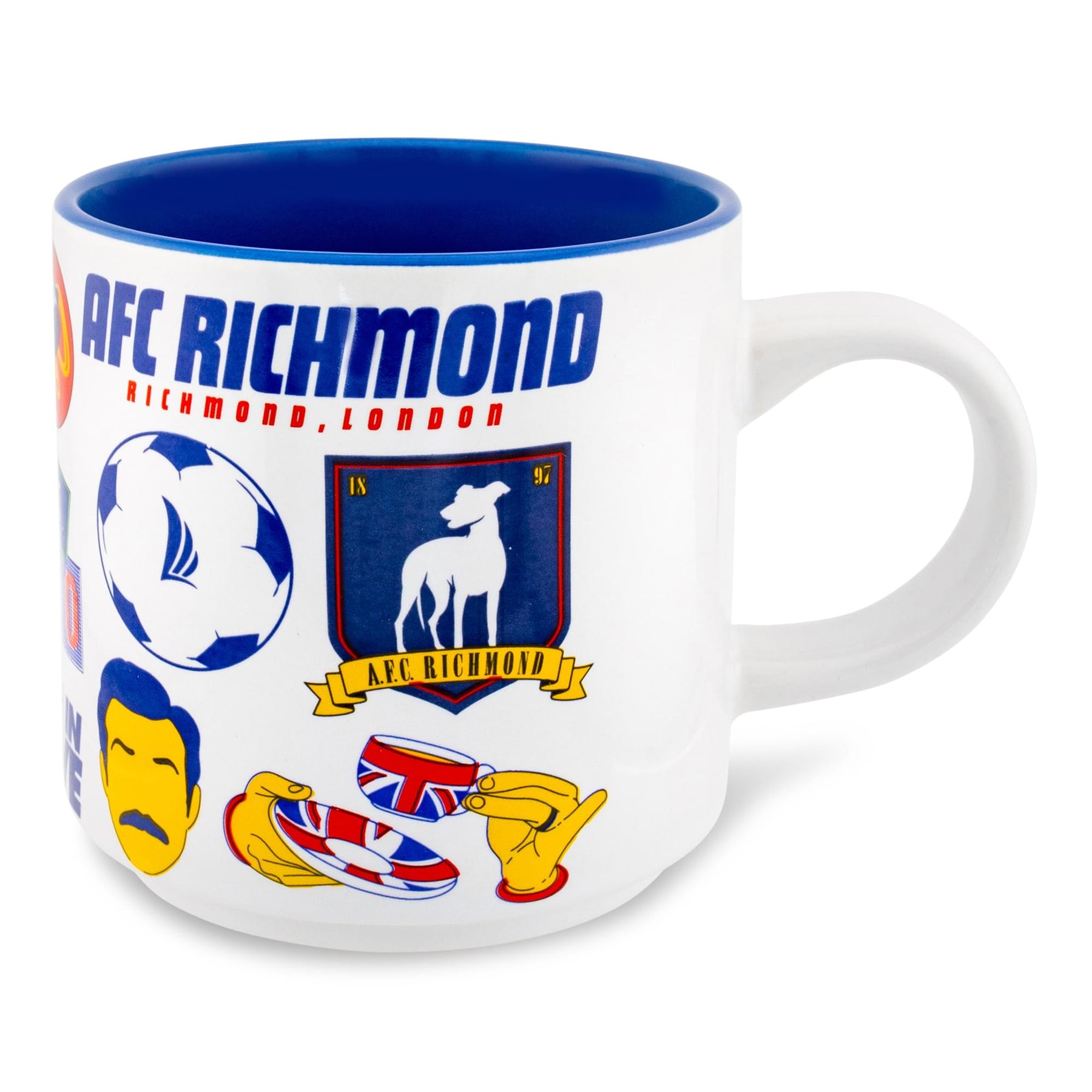 Ted Lasso Icons Ceramic Mug | Holds 13 Ounces
