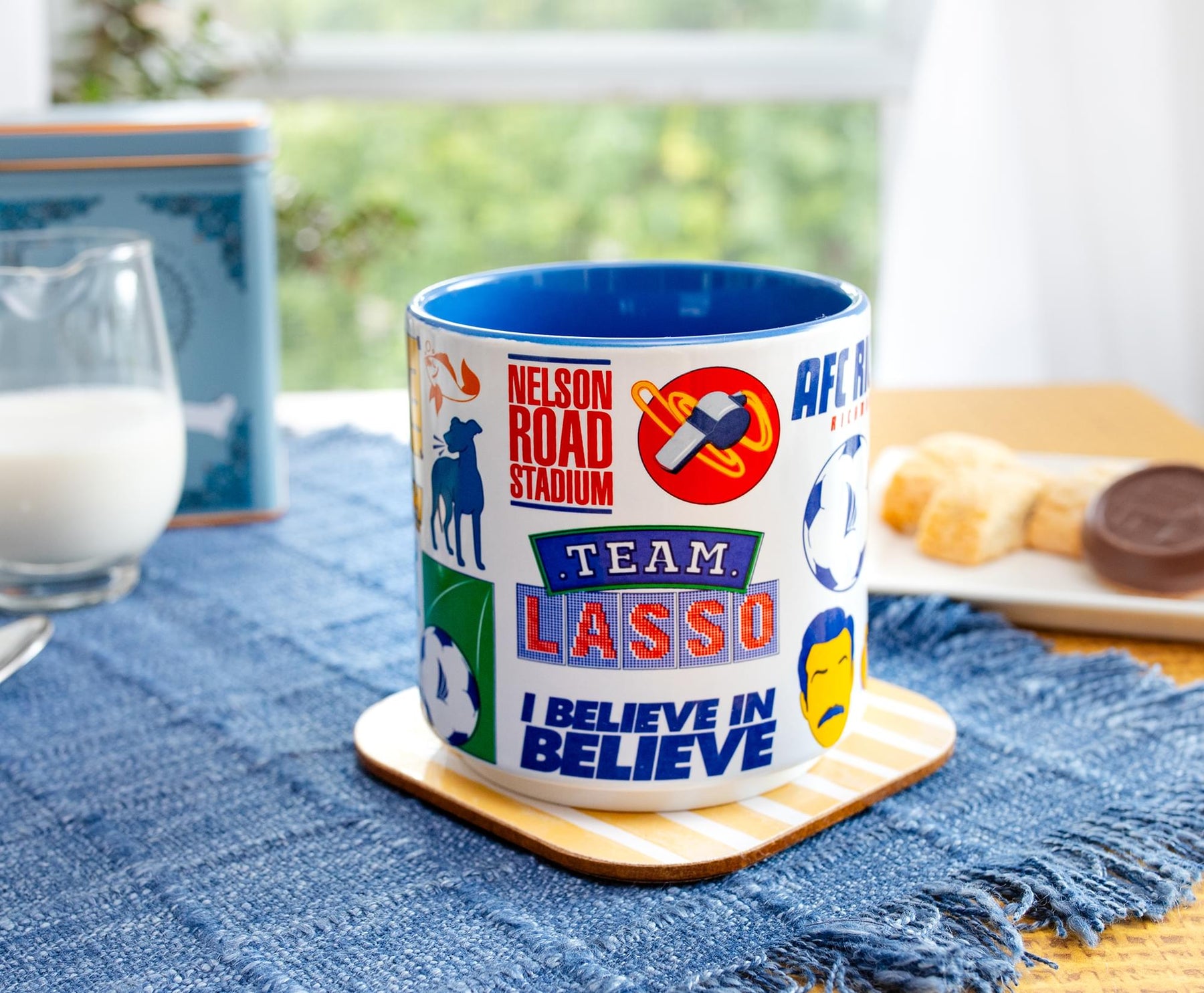 Ted Lasso Icons Ceramic Mug | Holds 13 Ounces