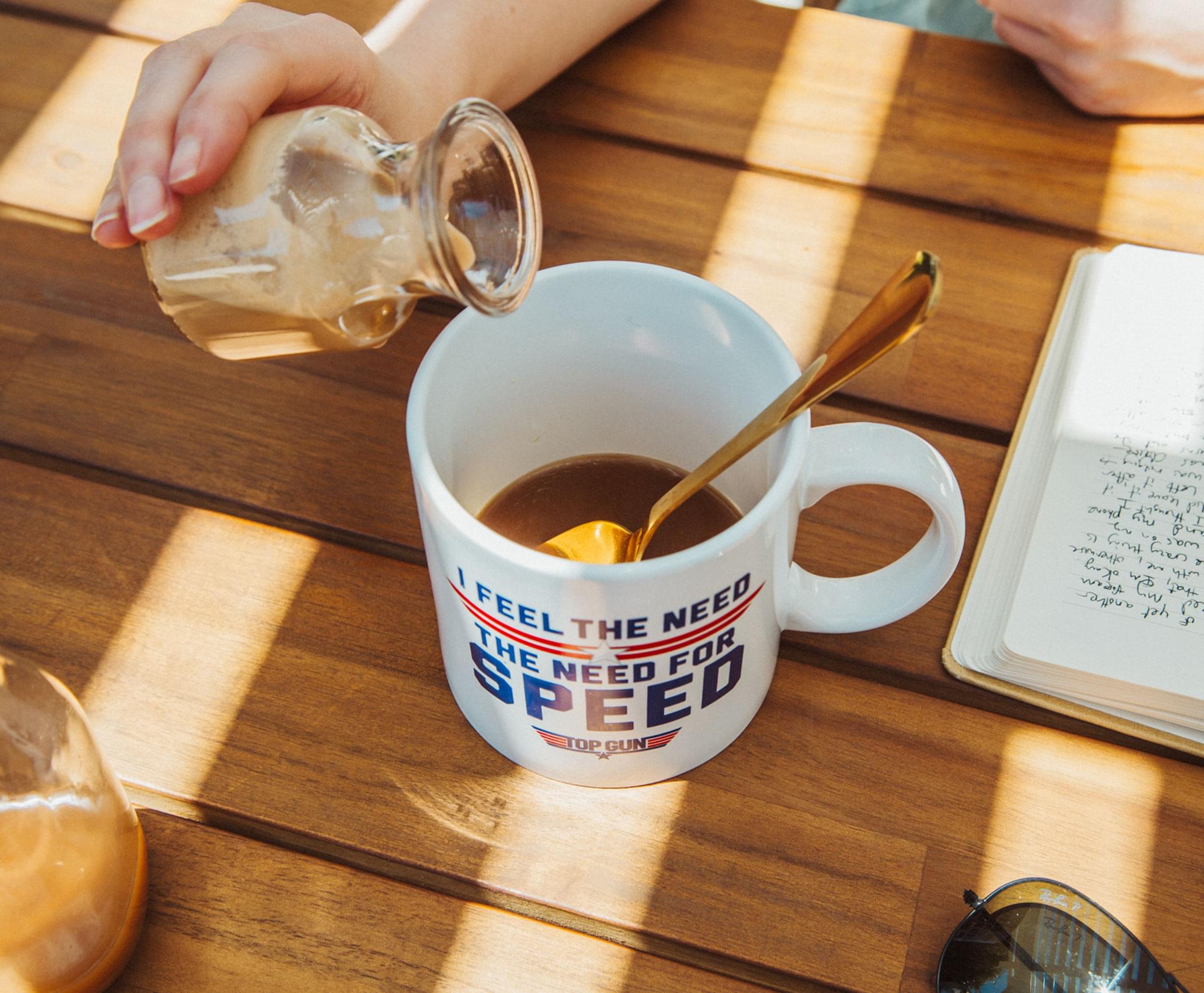 Top Gun "The Need For Speed" Ceramic Mug | Holds 20 Ounces