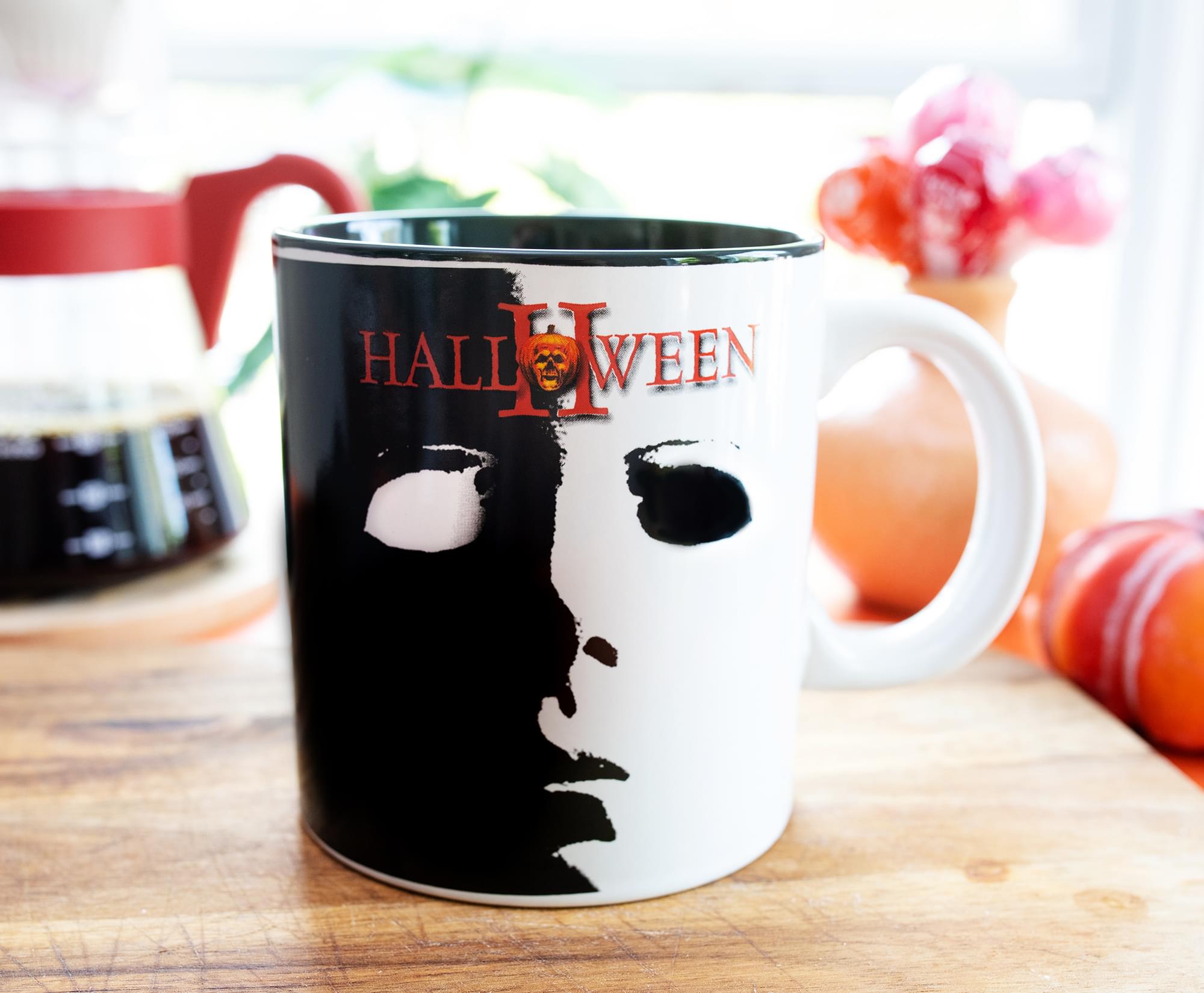 Halloween II Michael Myers Face Ceramic Mug | Holds 20 Ounces