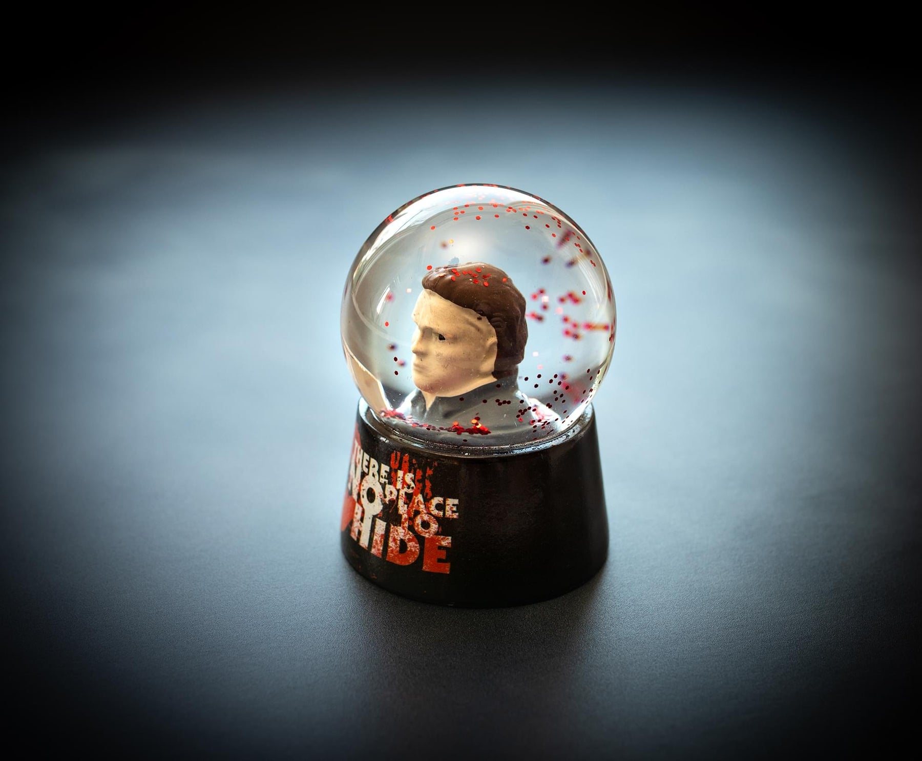 Halloween Michael Myers "No Place To Hide" Mini Snow Globe | 3 Inches Tall
