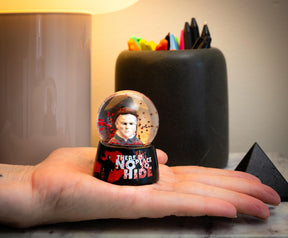 Halloween Michael Myers "No Place To Hide" Mini Snow Globe | 3 Inches Tall
