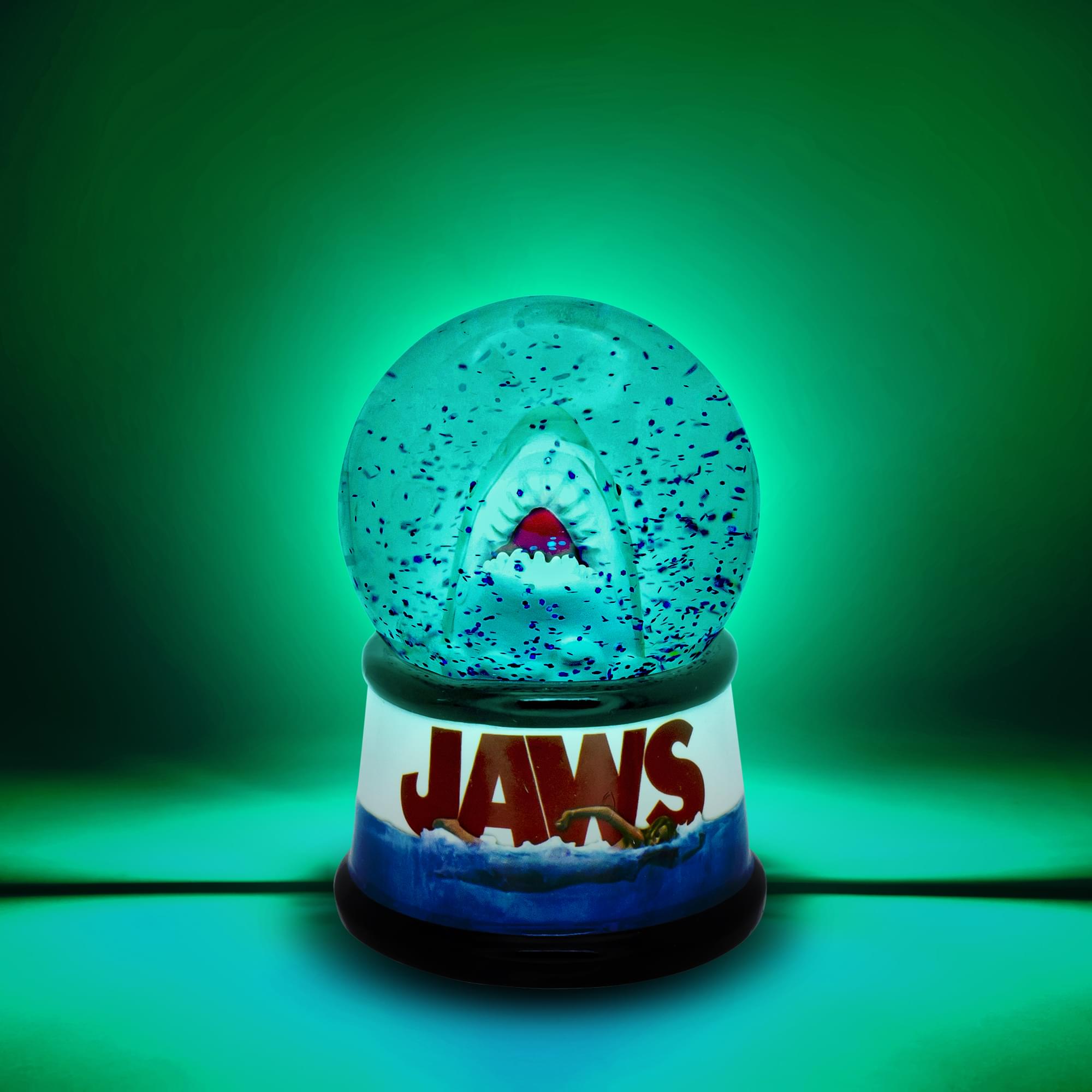 JAWS Light-Up Mini Snow Globe | 3 Inches Tall