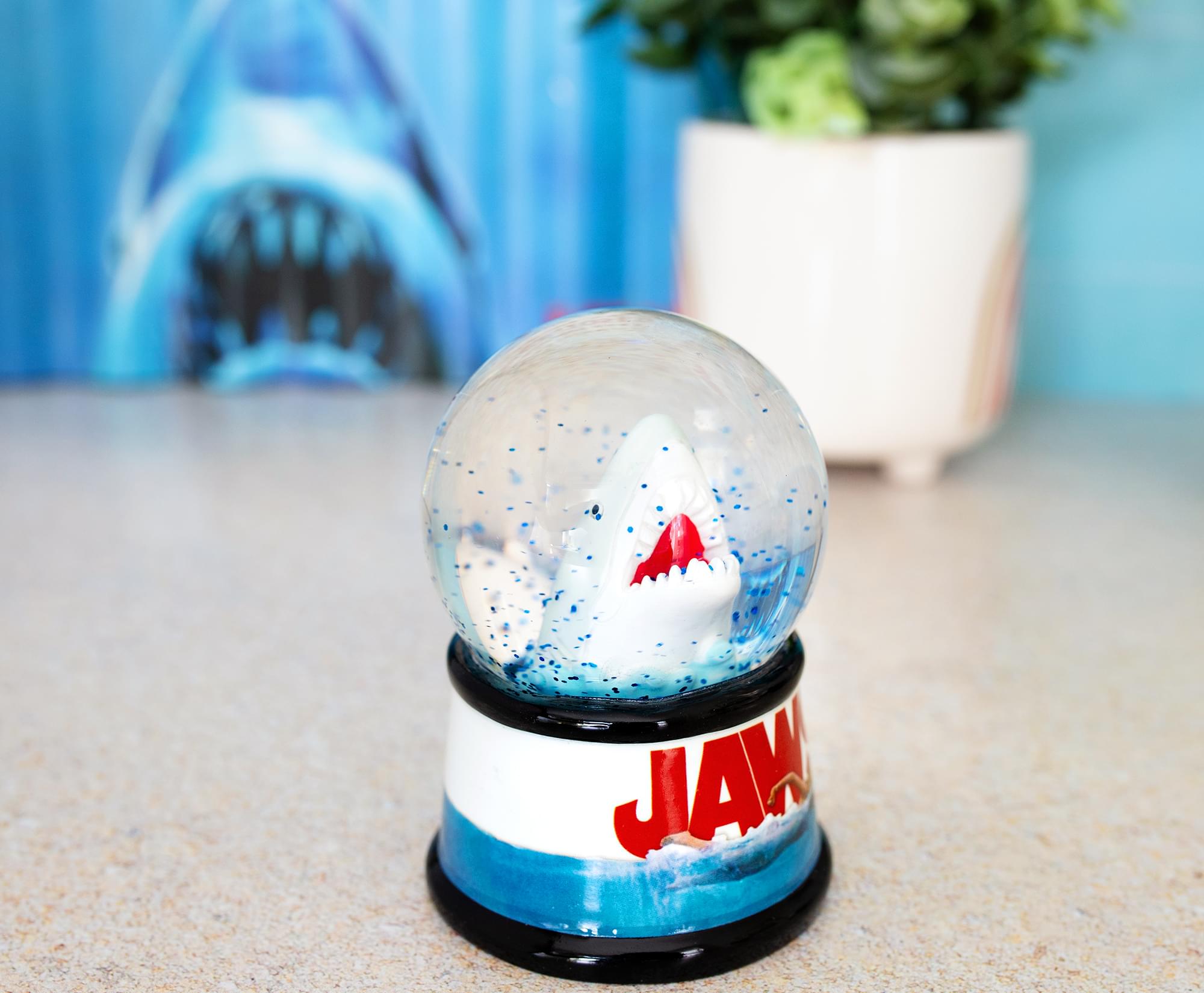 JAWS Light-Up Mini Snow Globe | 3 Inches Tall