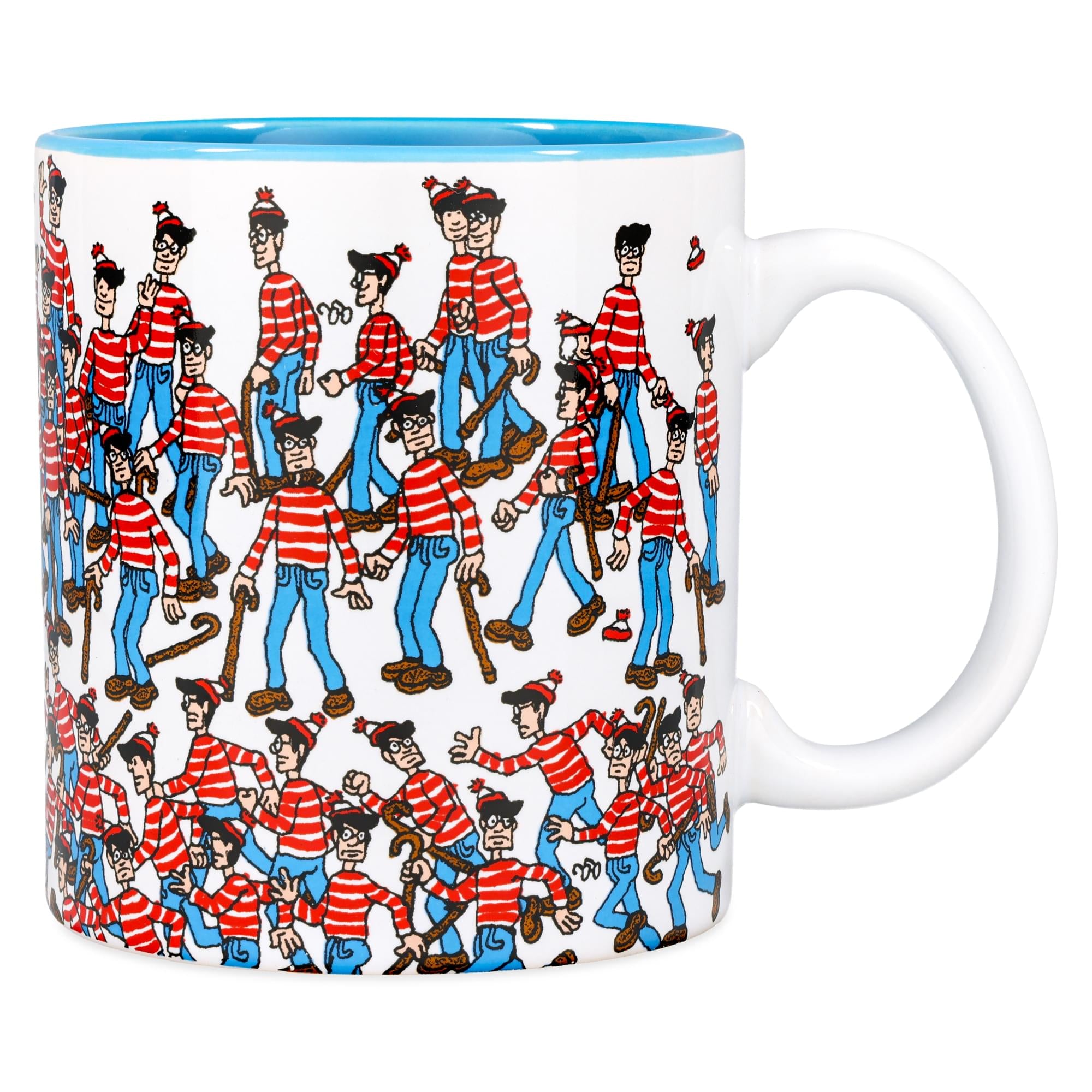 Wheres Waldo Land Of Waldos 20-Ounce Ceramic Mug