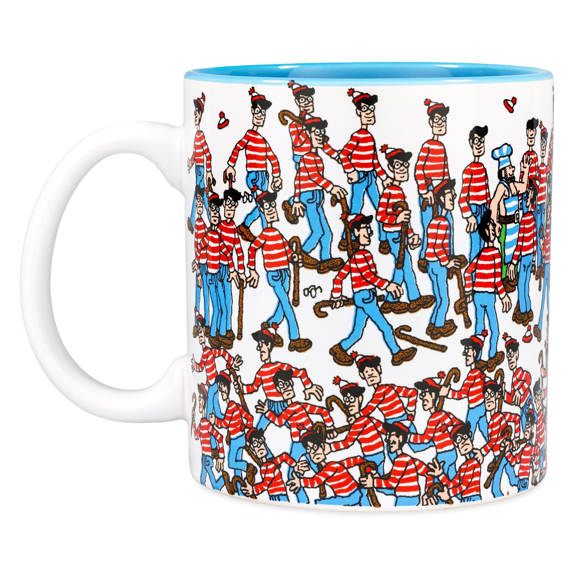 Wheres Waldo Land Of Waldos 20-Ounce Ceramic Mug