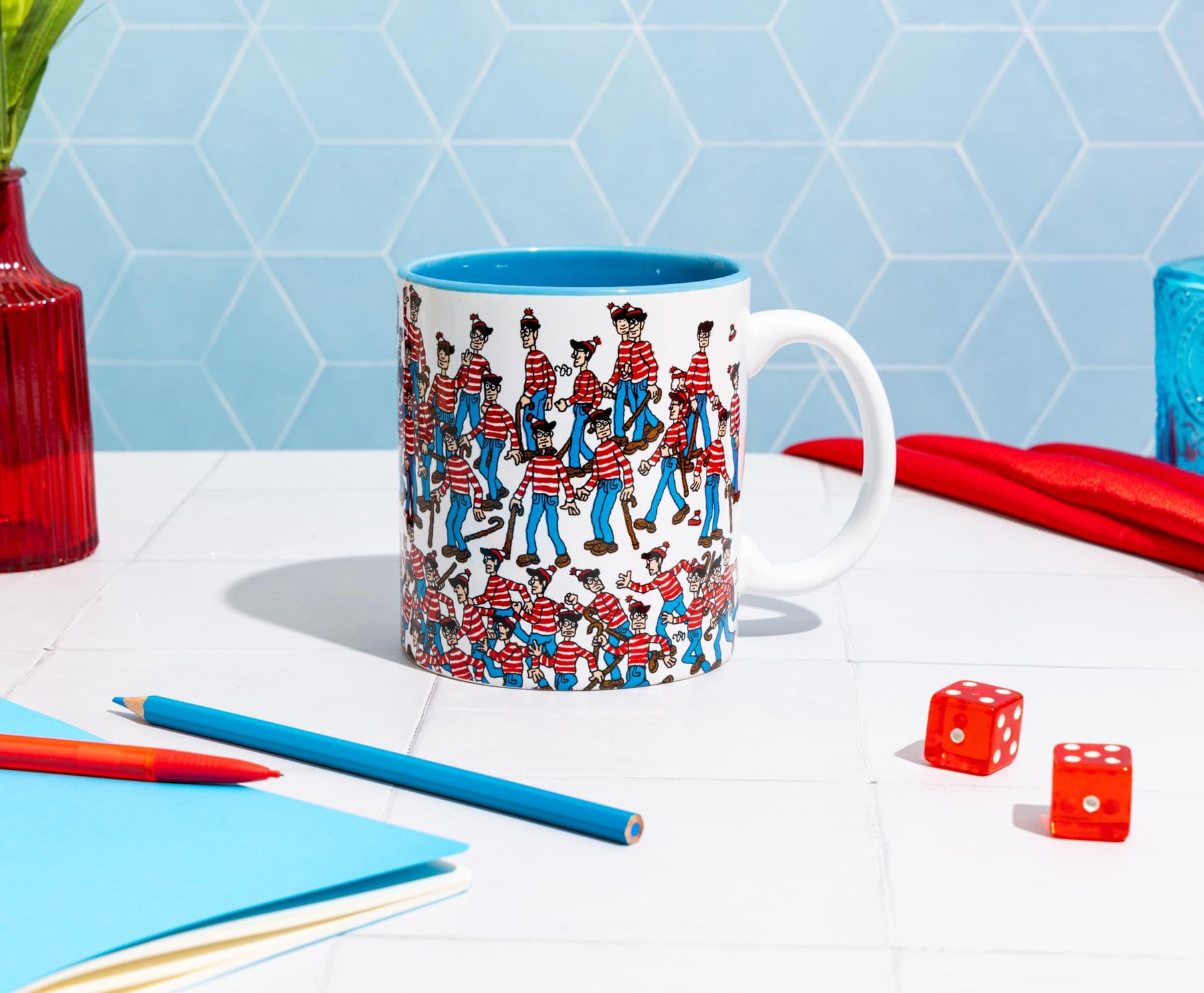 Wheres Waldo Land Of Waldos 20-Ounce Ceramic Mug