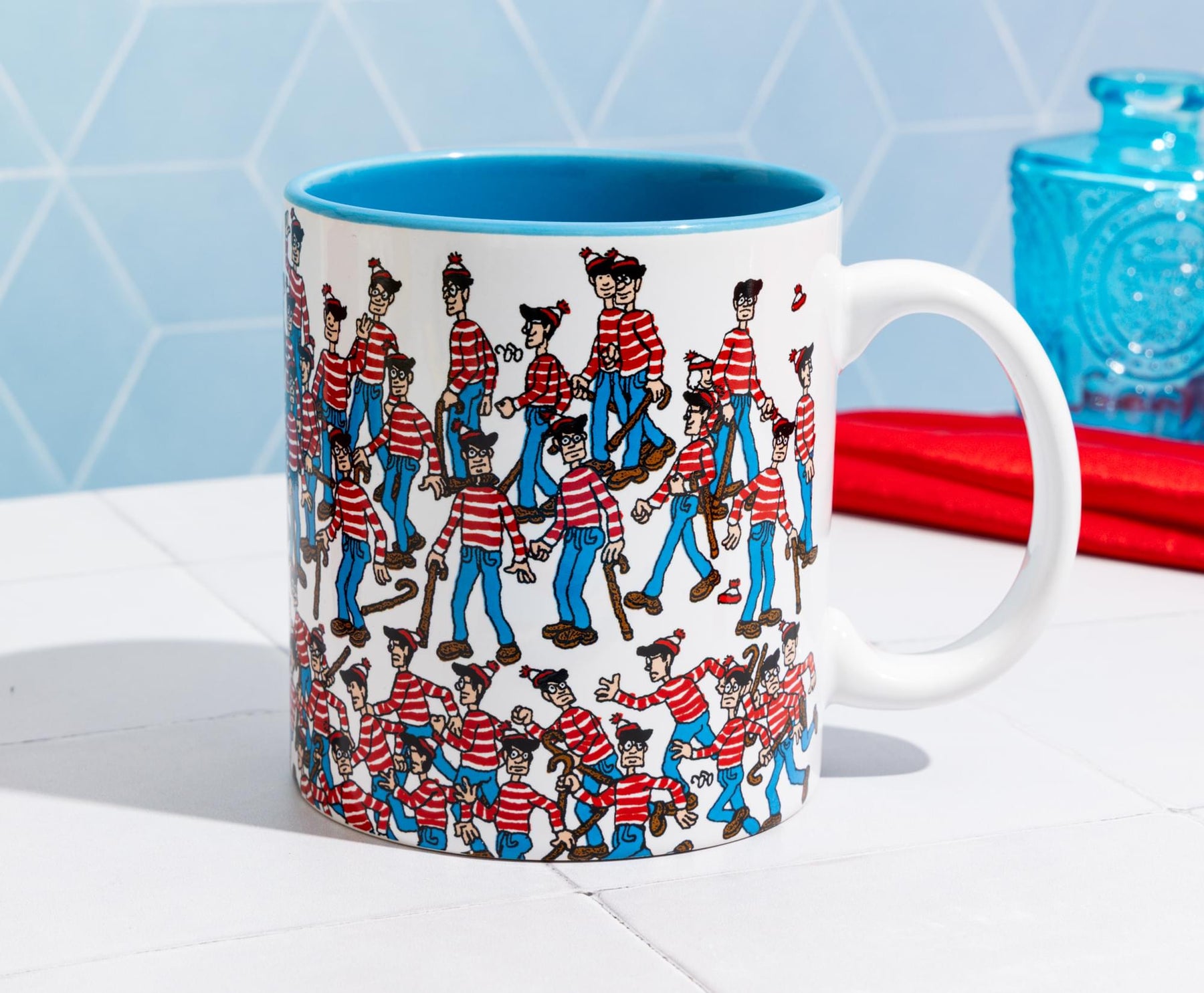 Wheres Waldo Land Of Waldos 20-Ounce Ceramic Mug