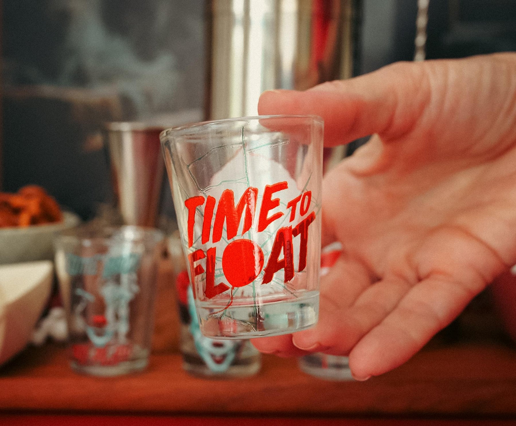 IT Pennywise 2-Ounce Mini Shot Glasses | Set of 4