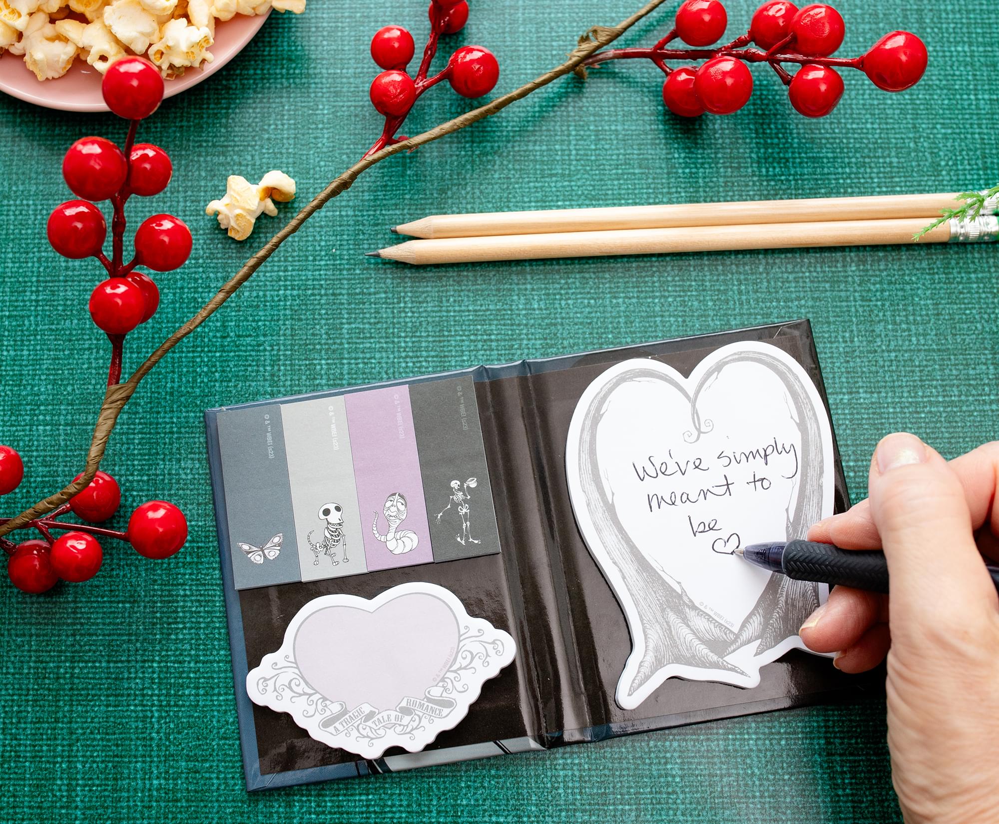 Tim Burton's Corpse Bride Butterflies Sticky Note and Tab Box Set
