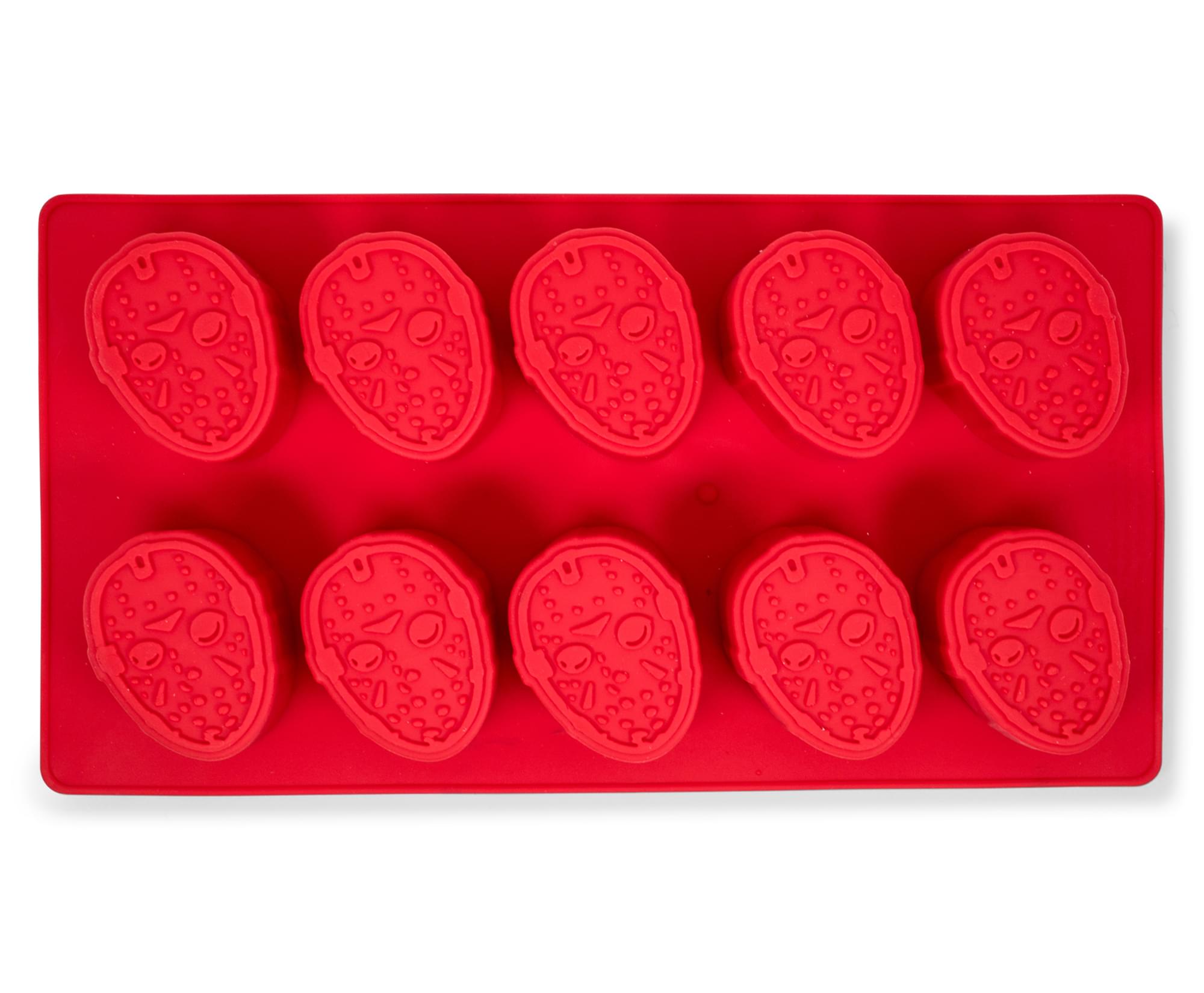 Friday the 13th Jason Voorhees Mask Silicone Mold Ice Cube Tray