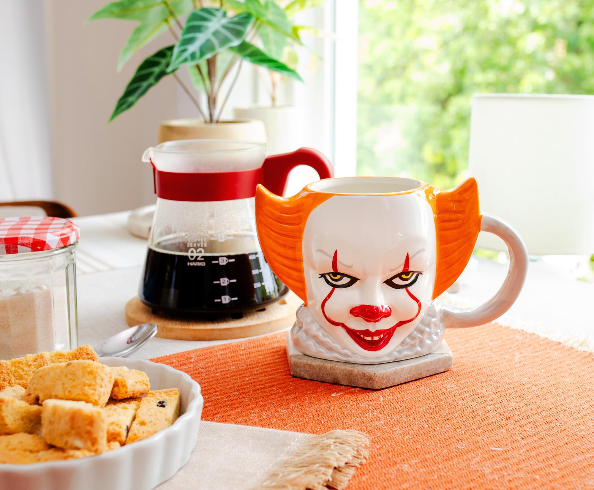 IT Pennywise 3D Sculpted Ceramic Mug | Holds 21 Ounces