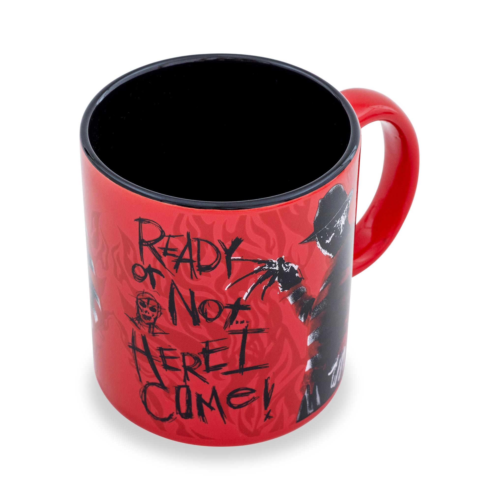 A Nightmare On Elm Street Freddy Krueger "Ready Or Not" Ceramic Mug | Holds 20 Ounces