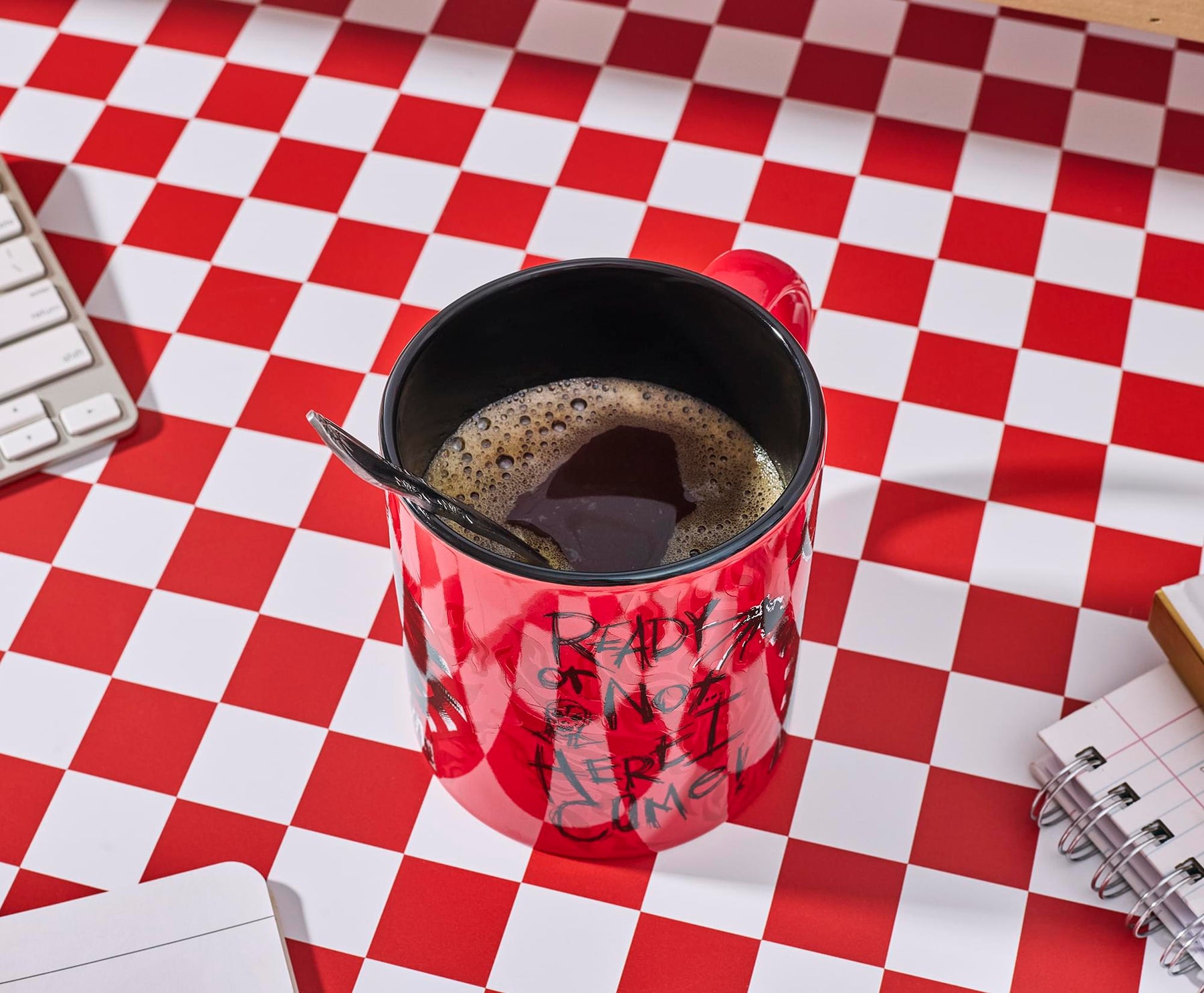 A Nightmare On Elm Street Freddy Krueger "Ready Or Not" Ceramic Mug | Holds 20 Ounces