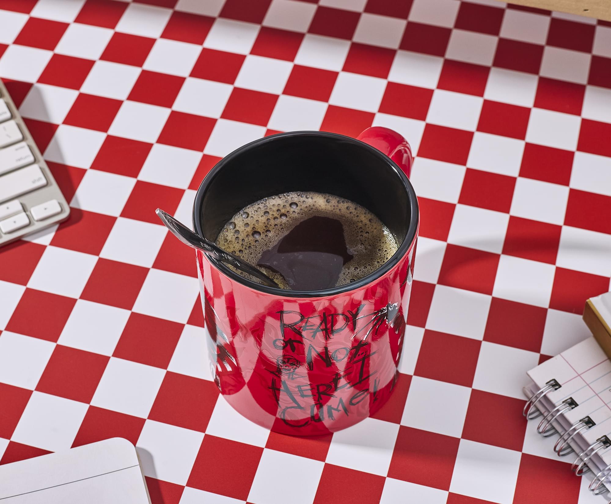 A Nightmare On Elm Street Freddy Krueger "Ready Or Not" Ceramic Mug | Holds 20 Ounces