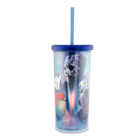 Friday The 13th Jason Carnival Cup With Lid and Straw | Holds 20 Ounces